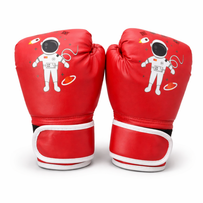 Guantes de boxeo para niño rojos y negros – EON Ecuador